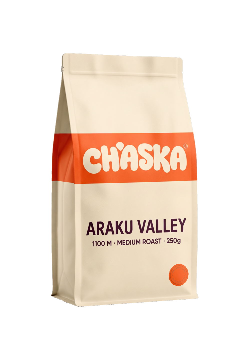 250 g bag of Chaska CH-01 Araku Valley coffee