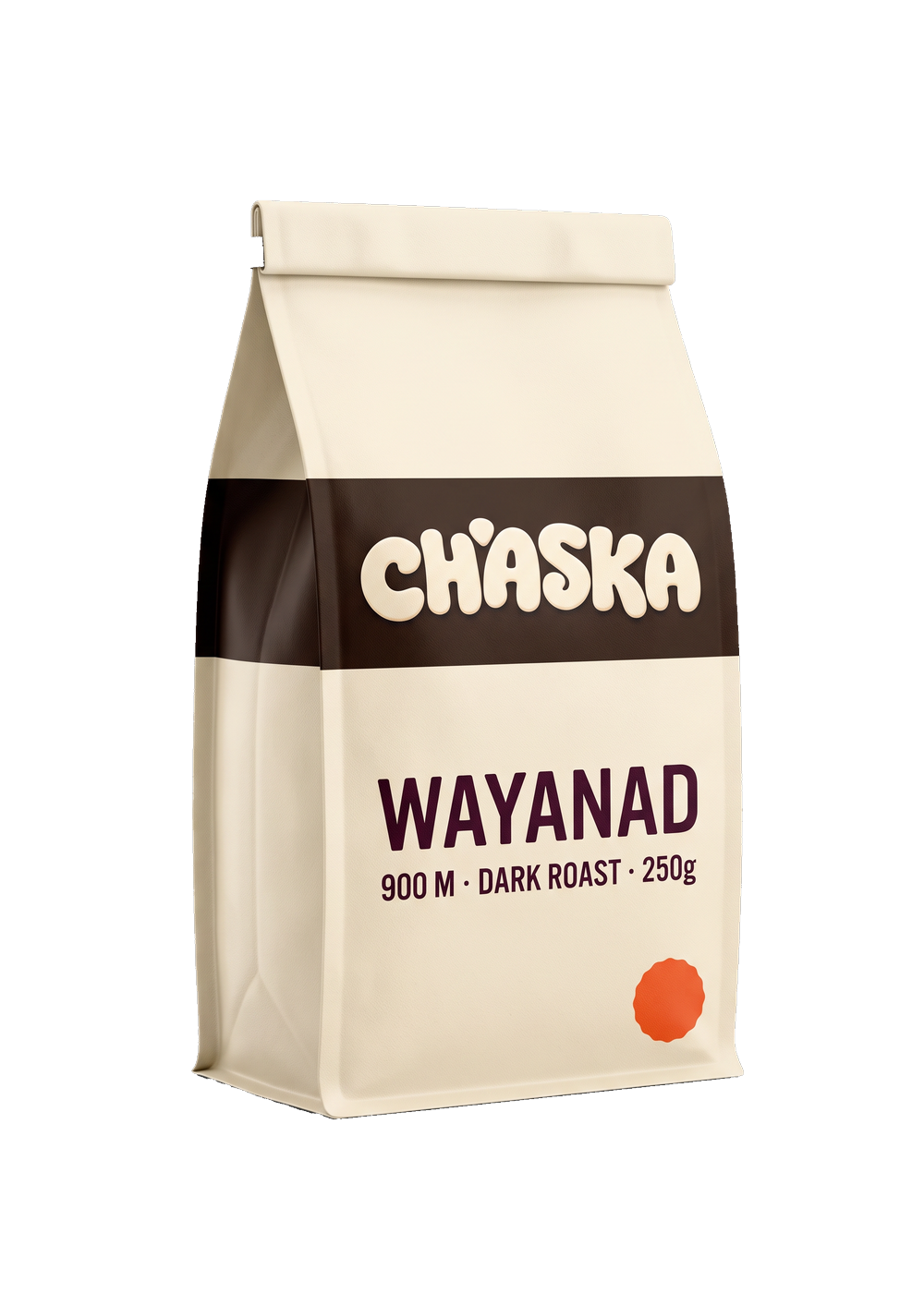 250 g bag of Chaska CH-04 Wayanad coffee